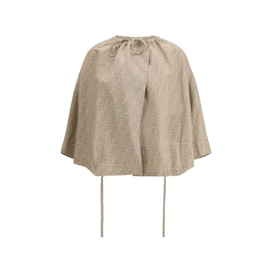 Fendi Oversize Chambray Jacket