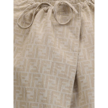 Fendi Oversize Chambray Jacket