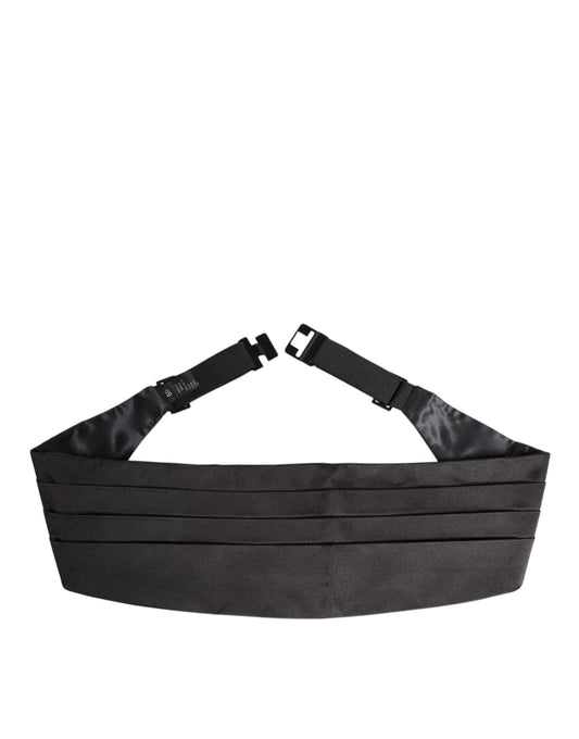 Dolce & Gabbana Black Silk Men's Cummerbund
