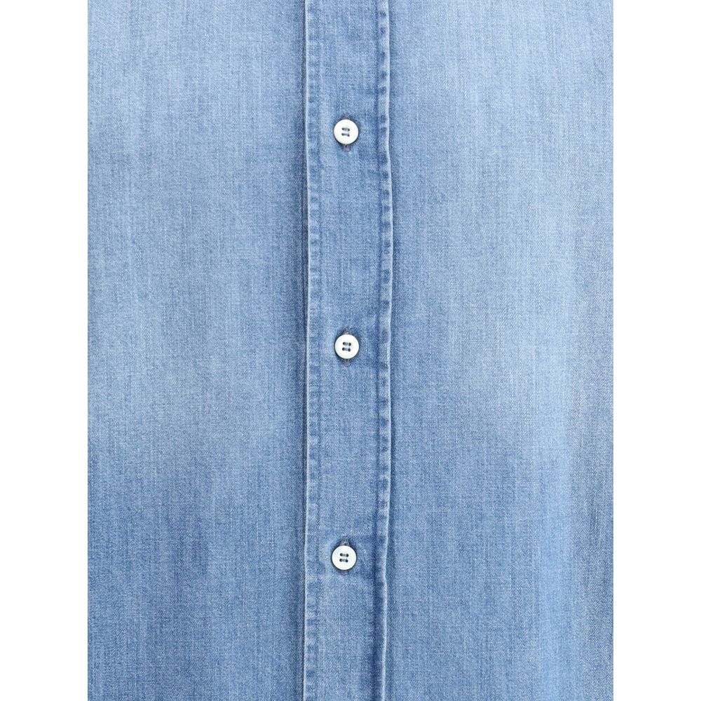 Brunello Cucinelli Cotton Denim Shirt