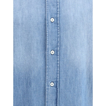 Brunello Cucinelli Cotton Denim Shirt