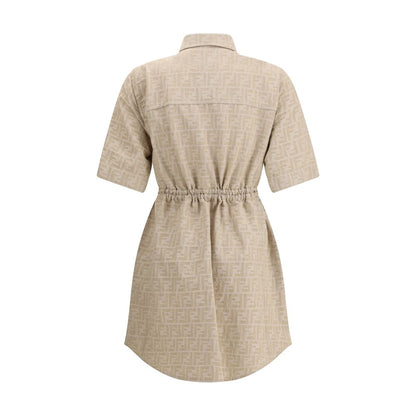 Fendi Chambray Dress - Timeless Elegance Redefined