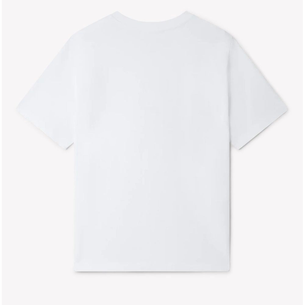 Casablanca White Cotton T-Shirt - Elegant Comfort Redefined