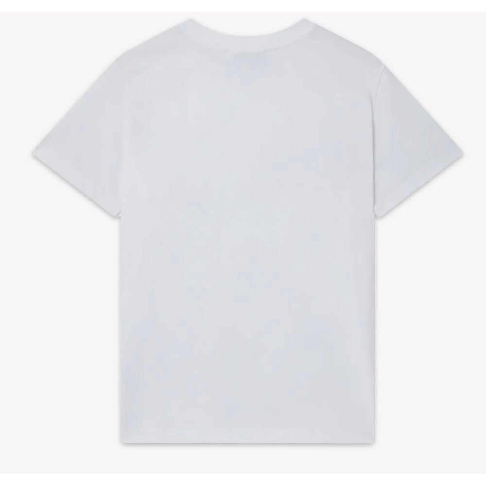 Casablanca White Cotton T-Shirt - Relaxed Fit