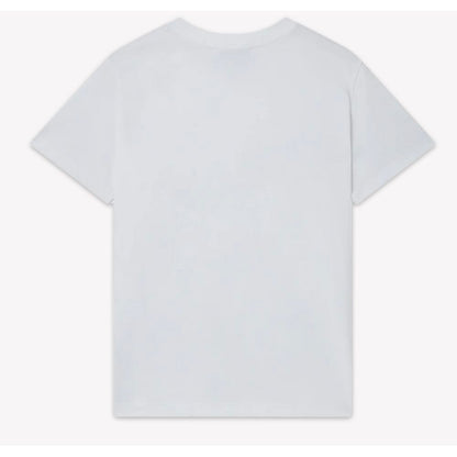 Casablanca White Cotton T-Shirt - Relaxed Fit