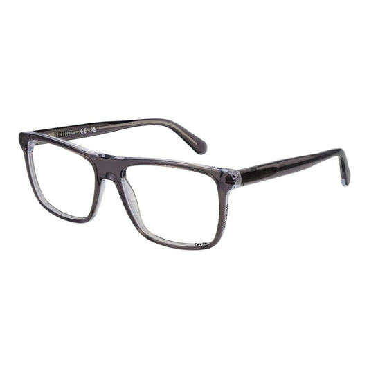Guess Men’s Optical Glasses – Grey Rectangle Frame, 56mm
