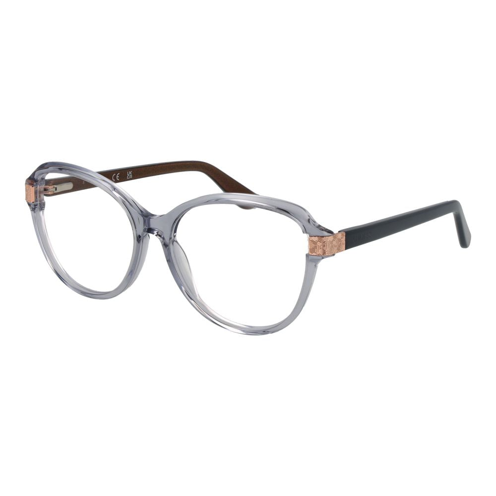 Guess Women’s Optical Glasses – Grey Butterfly Frame, 55mm