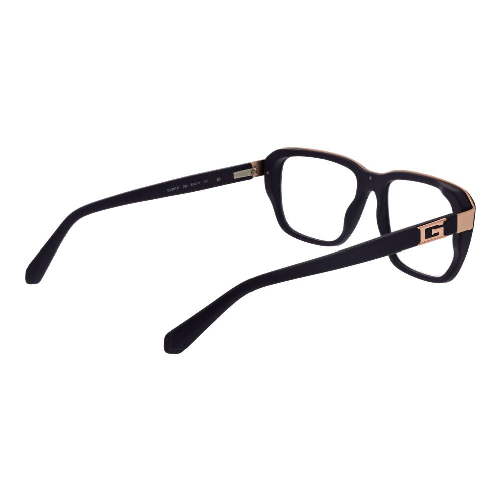 Guess Men’s Optical Glasses – Purple Rectangle Frame, 55mm