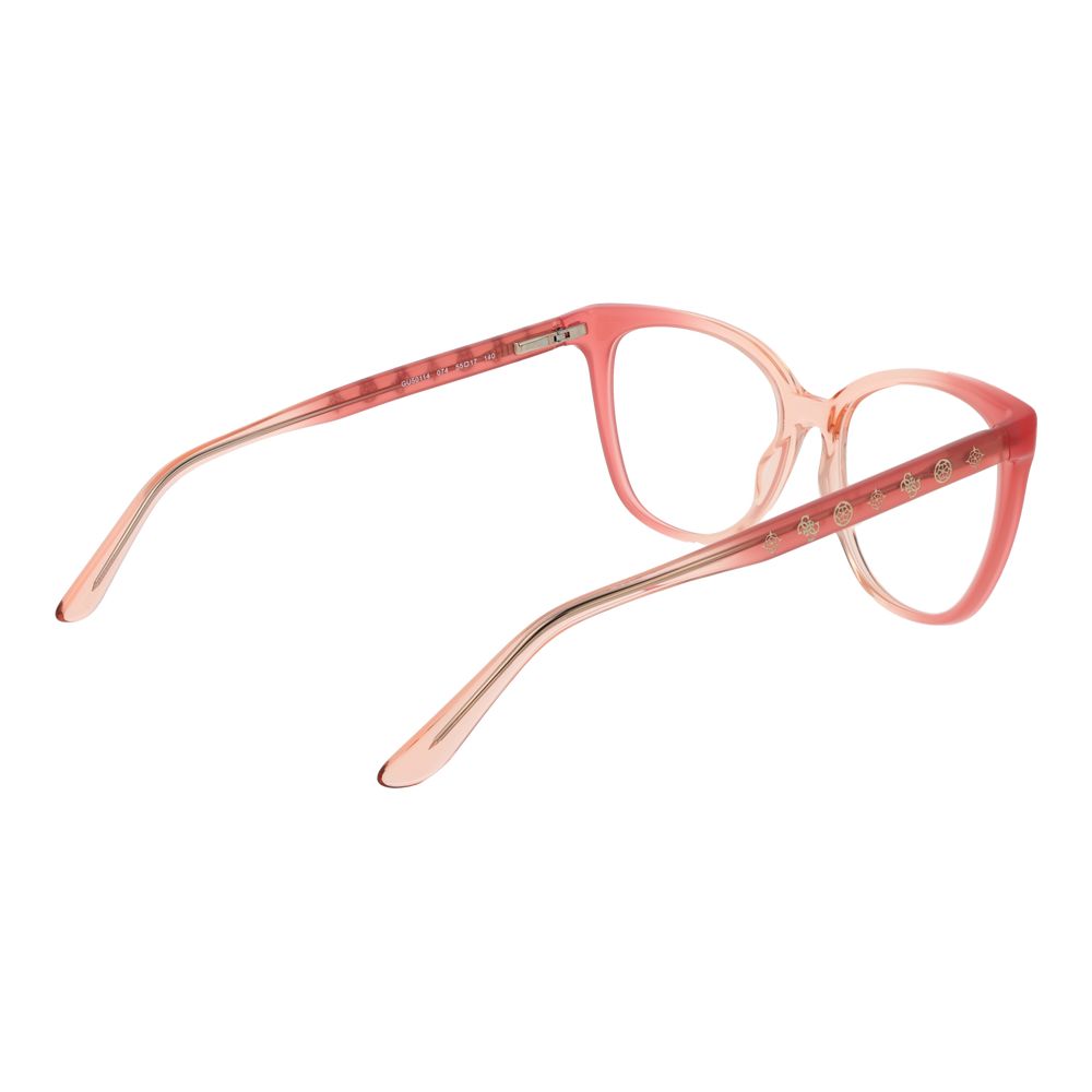 Guess Women’s Optical Glasses – Rose Butterfly Frame, 55mm