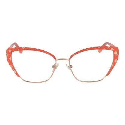 Guess Women’s Optical Glasses – Orange Cat Eye Frame, 54mm