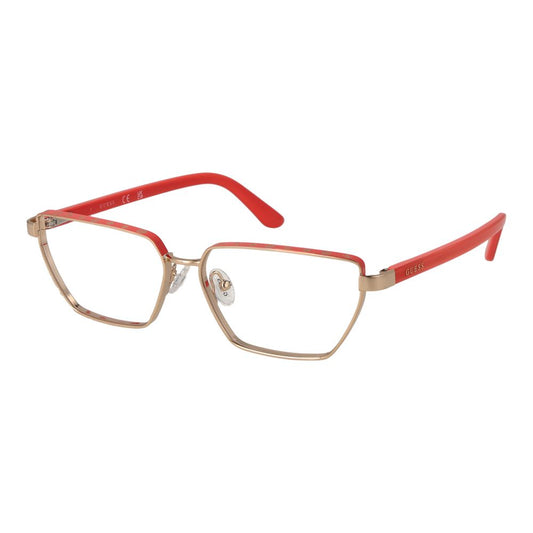 Guess Women’s Optical Frames – Gold Cat Eye Style, 55mm