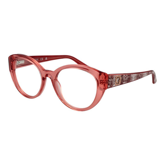 Guess Women’s Optical Frames – Rose Round Frame, 53mm