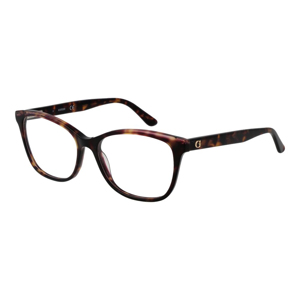 Guess Women’s Optical Glasses – Brown Butterfly Frame, 52mm