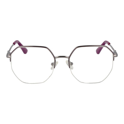 Guess Women’s Optical Glasses – Silver Rectangle Frame, 52mm