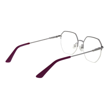 Guess Women’s Optical Glasses – Silver Rectangle Frame, 52mm