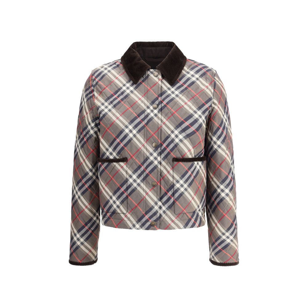Burberry Check Wadded Jacket