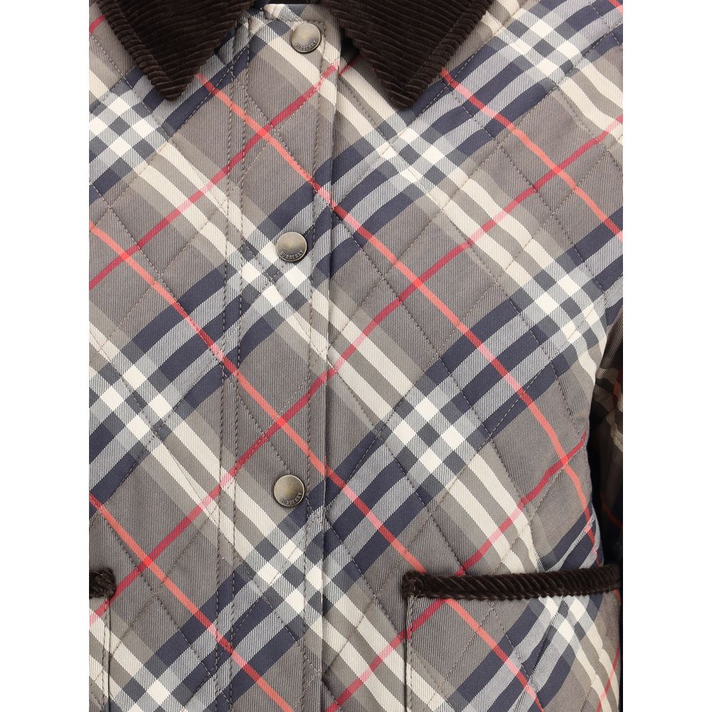 Burberry Check Wadded Jacket