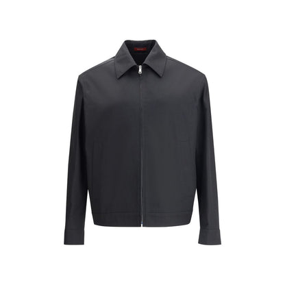 Gucci Cotton Jacket with Iconic Stripes