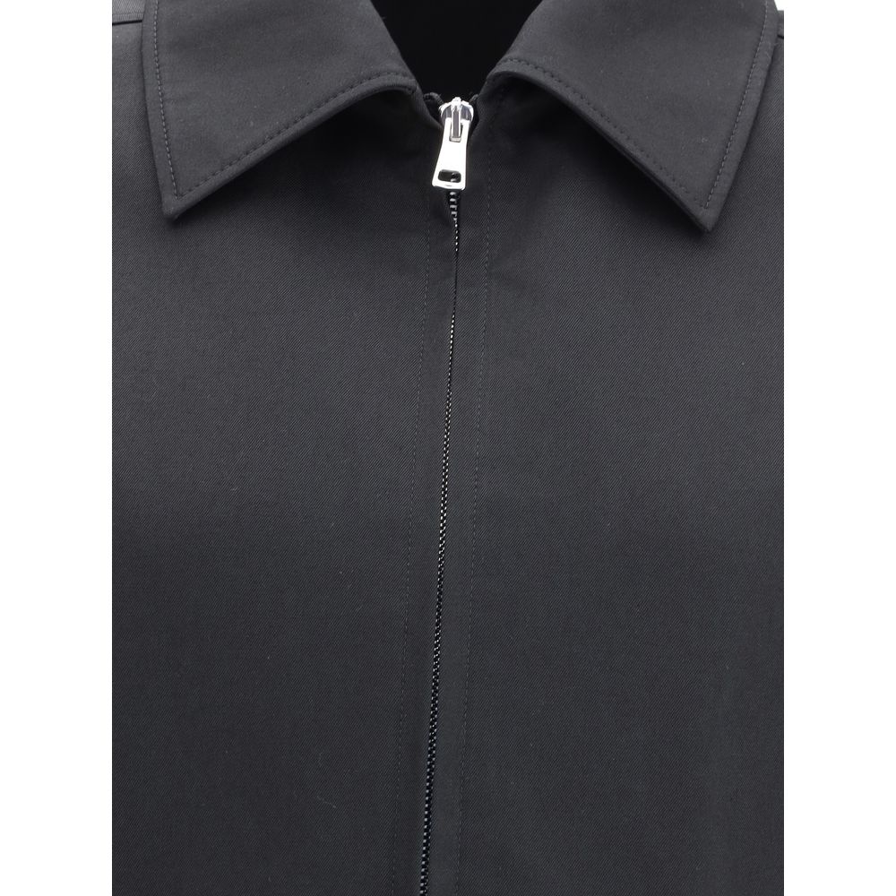 Gucci Cotton Jacket with Iconic Stripes
