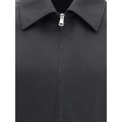 Gucci Cotton Jacket with Iconic Stripes