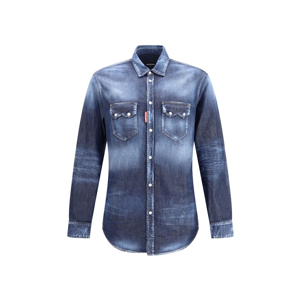 Dsquared² Denim Shirt - A Bold Casual Essential