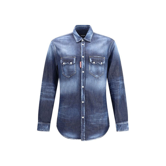 Dsquared² Denim Shirt - A Bold Casual Essential