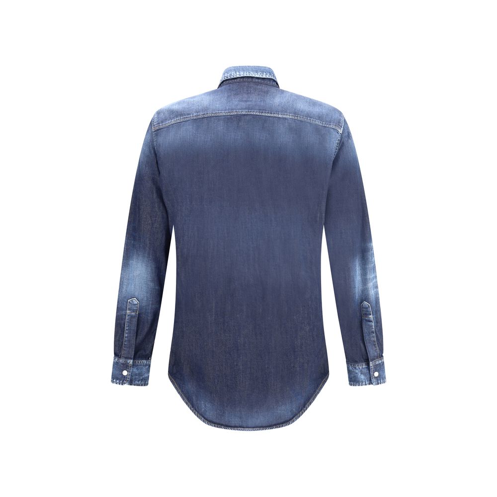 Dsquared² Denim Shirt - A Bold Casual Essential