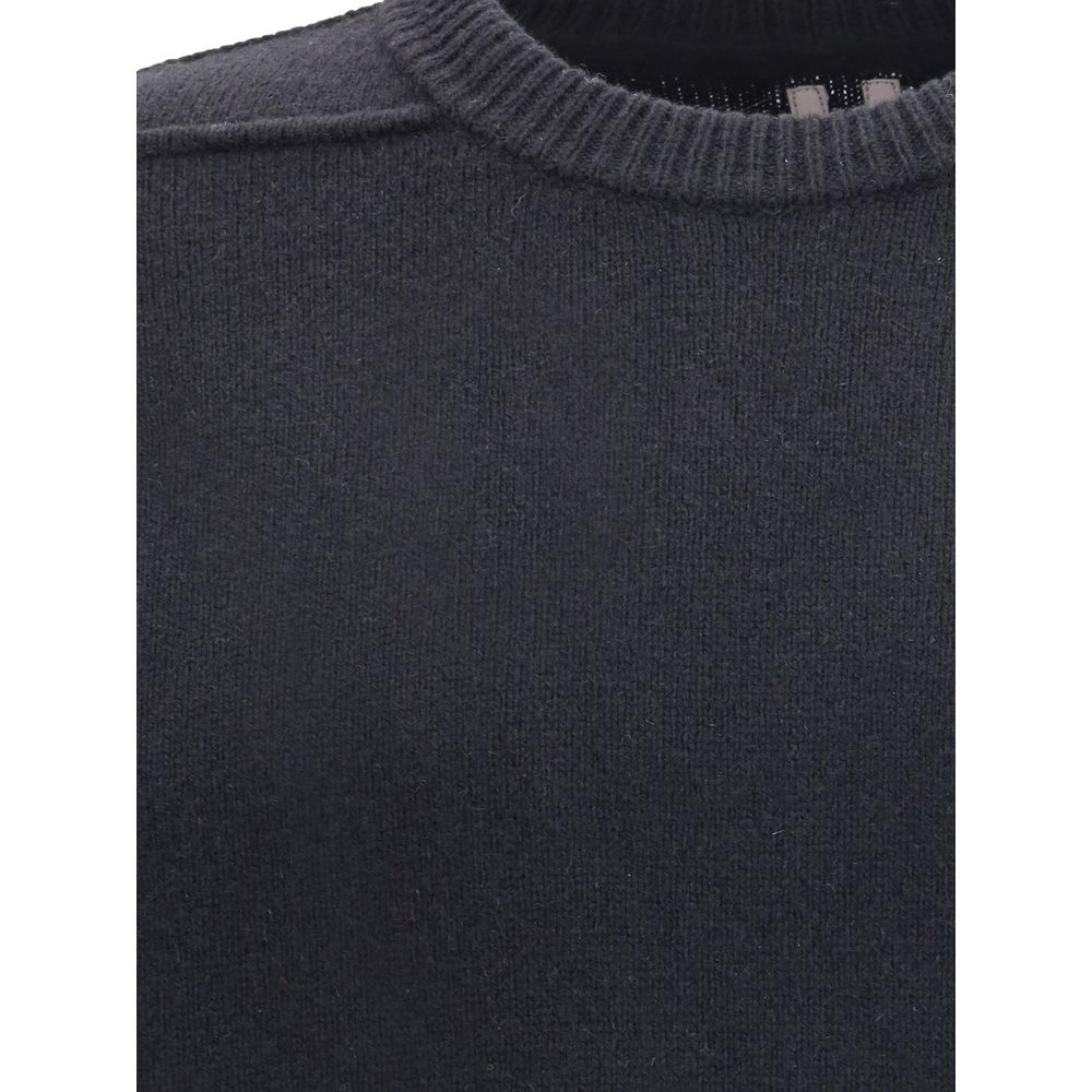 Rick Owens Exposed Stitching Sweater