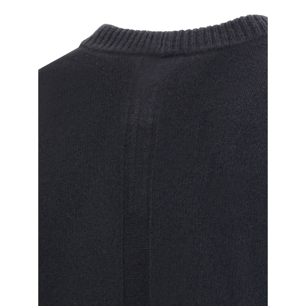 Rick Owens Exposed Stitching Sweater