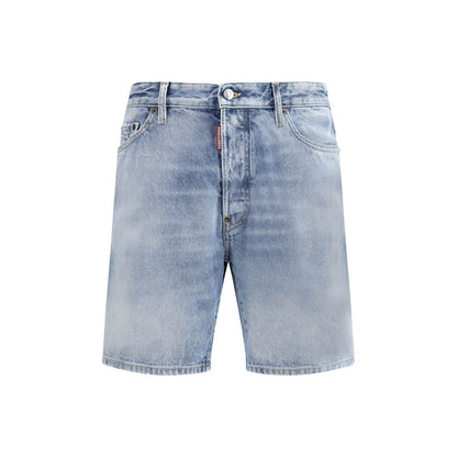 Dsquared2 Marine Shorts: Bold Cotton Casual Style