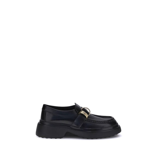 Tod's Rings Leather Loafers