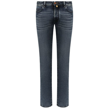 Jacob Cohen Blue Cotton Jeans & Pant - Slim Fit Style