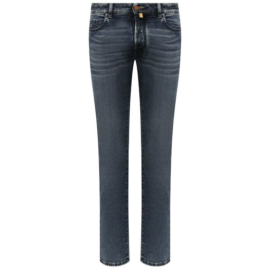 Jacob Cohen Blue Cotton Jeans & Pant - Slim Fit Style