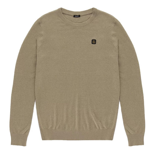 RefrigiWear Beige Linen Sweater