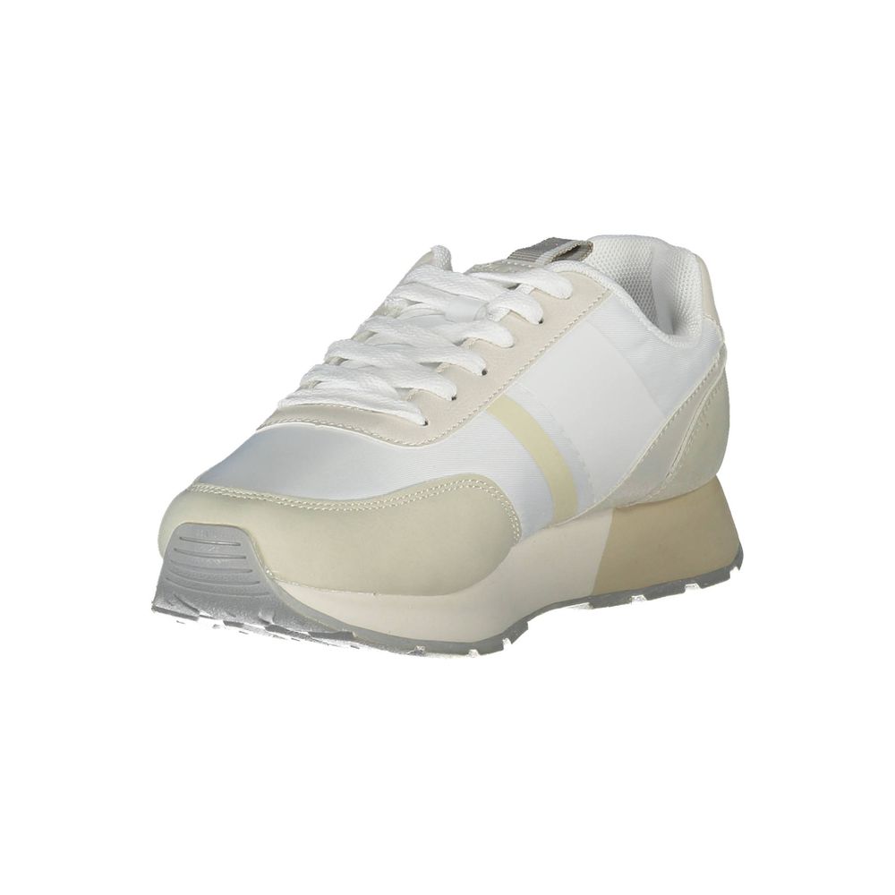 U.S. POLO ASSN. White Nylon Sneaker - Sporty Style and Comfort