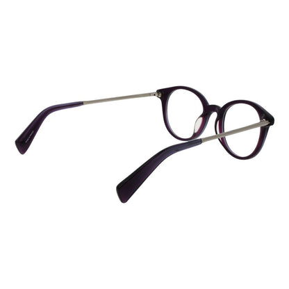 Yohji Yamamoto Men's Optical Frames – Purple Round Frame, 47mm
