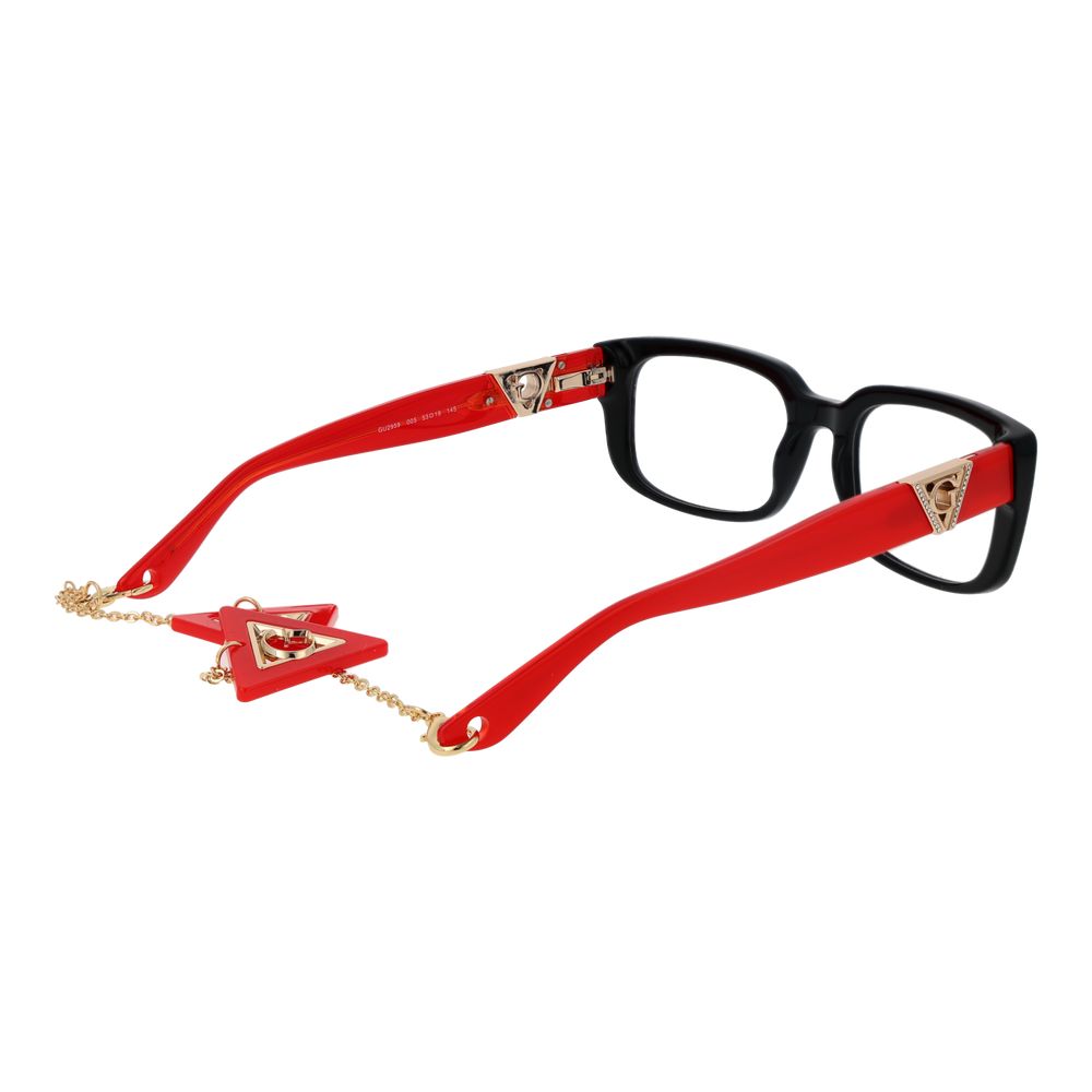 Guess Women’s Optical Frames – Black Rectangle Design, 53mm