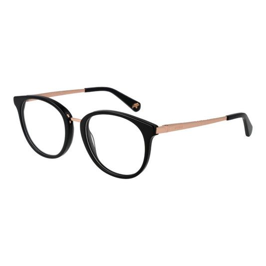 Guess Unisex Optical Frames – Black Round Demo Lens