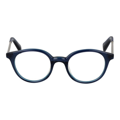 Yohji Yamamoto Unisex Optical Frames – Blue Full-Rim Style