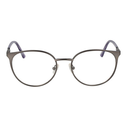 Guess Women’s Optical Glasses – Silver Round Frame, 53mm