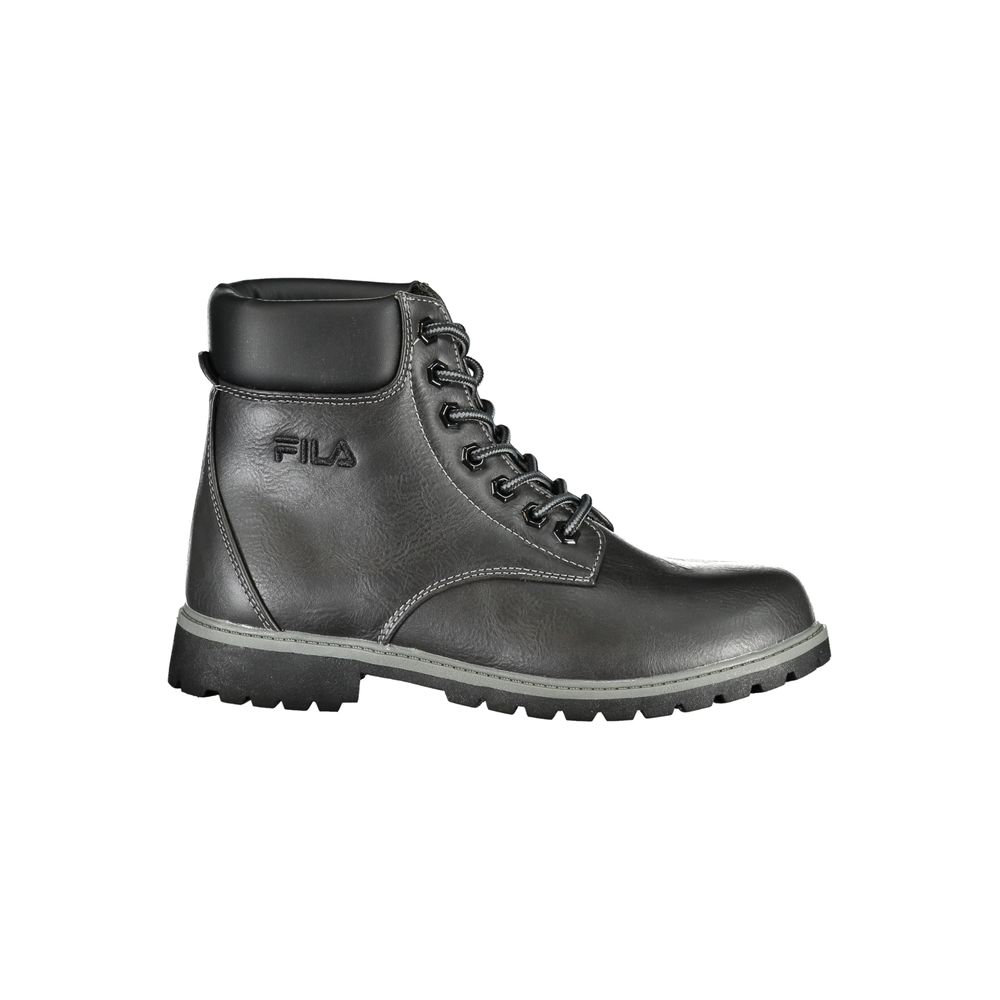 Fila Black Polyester Boot - Stylish and Durable Footwear