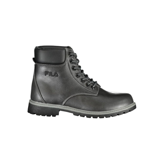 Fila Black Polyester Boot - Stylish and Durable Footwear