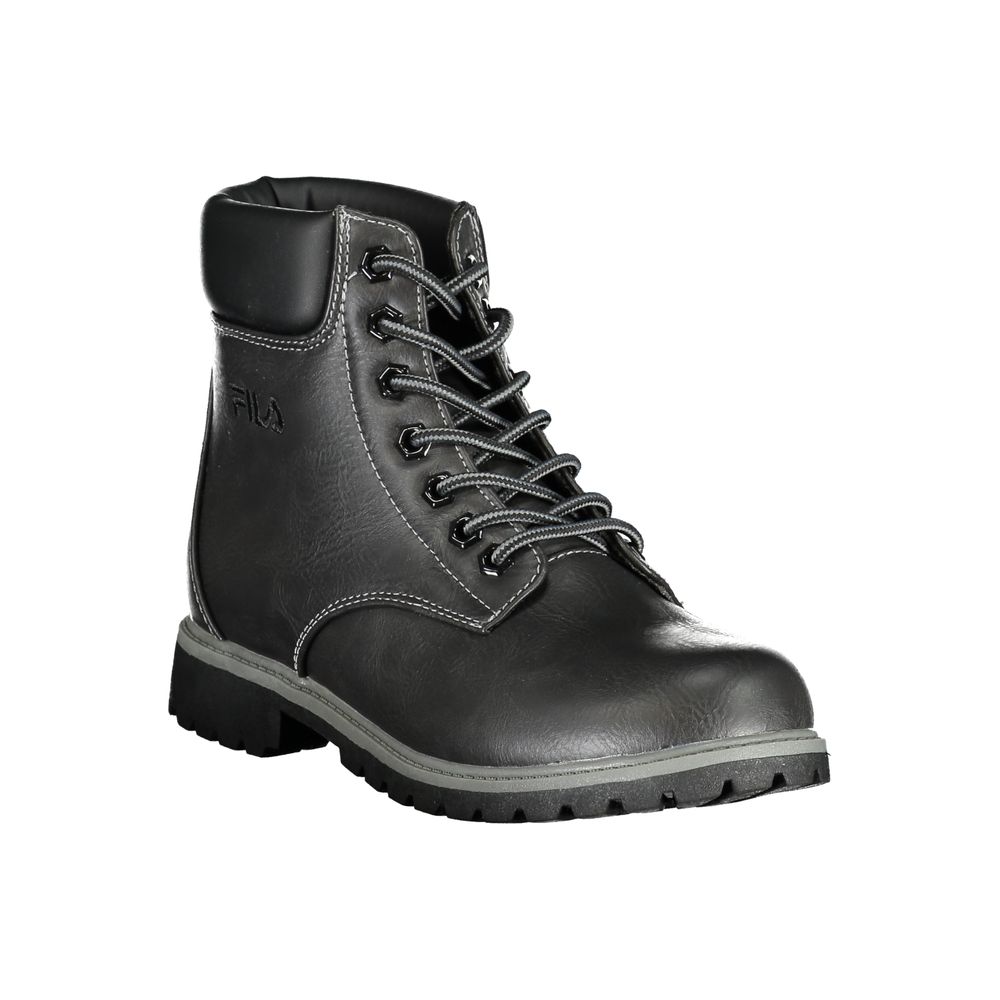 Fila Black Polyester Boot - Stylish and Durable Footwear