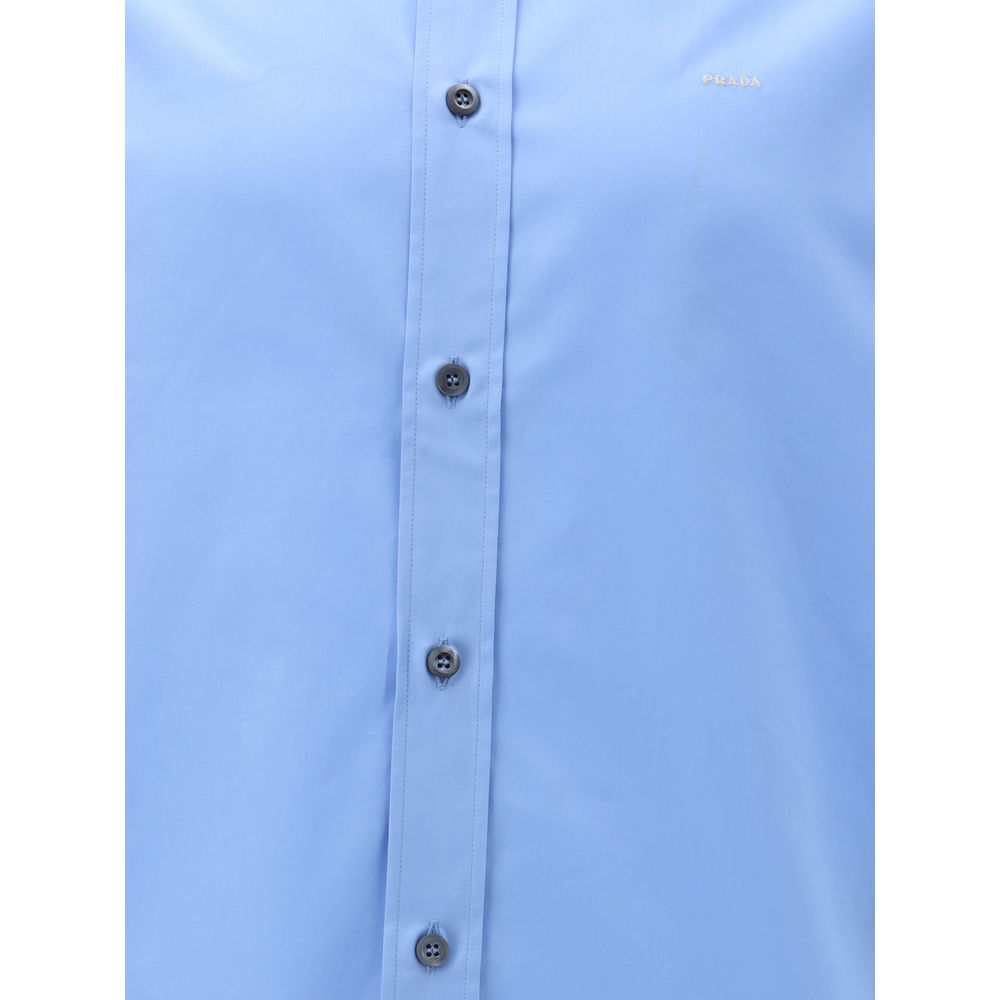 Prada Cotton Shirt: Timeless Elegance in Refined Style