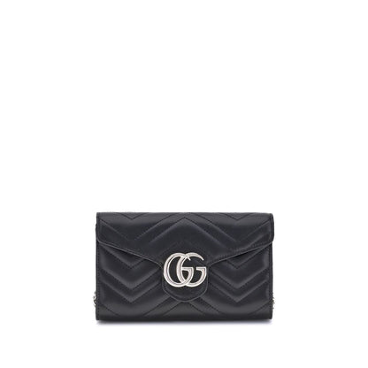 Gucci GG Marmont Wallet with Chain: Opulent Elegance Redefined