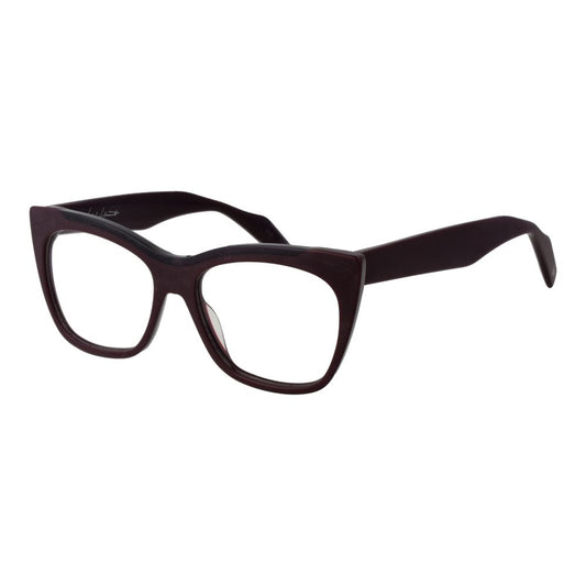 Yohji Yamamoto Unisex Optical Frames – Purple Full-Rim, 54mm