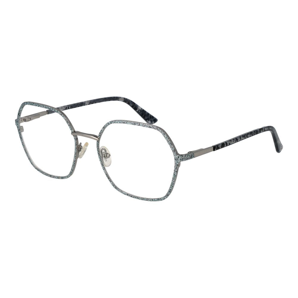 Guess Women’s Optical Frames – Silver Rectangle Design