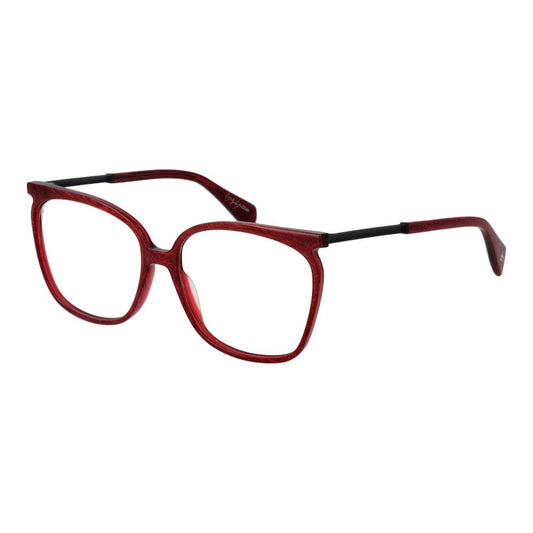 Yohji Yamamoto Women’s Optical Frames – Red Square Design