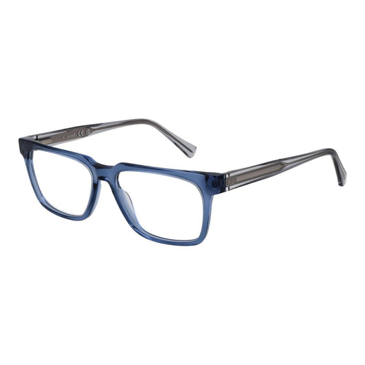 Guess Men's Optical Glasses – Blue Rectangle Frame, 53mm