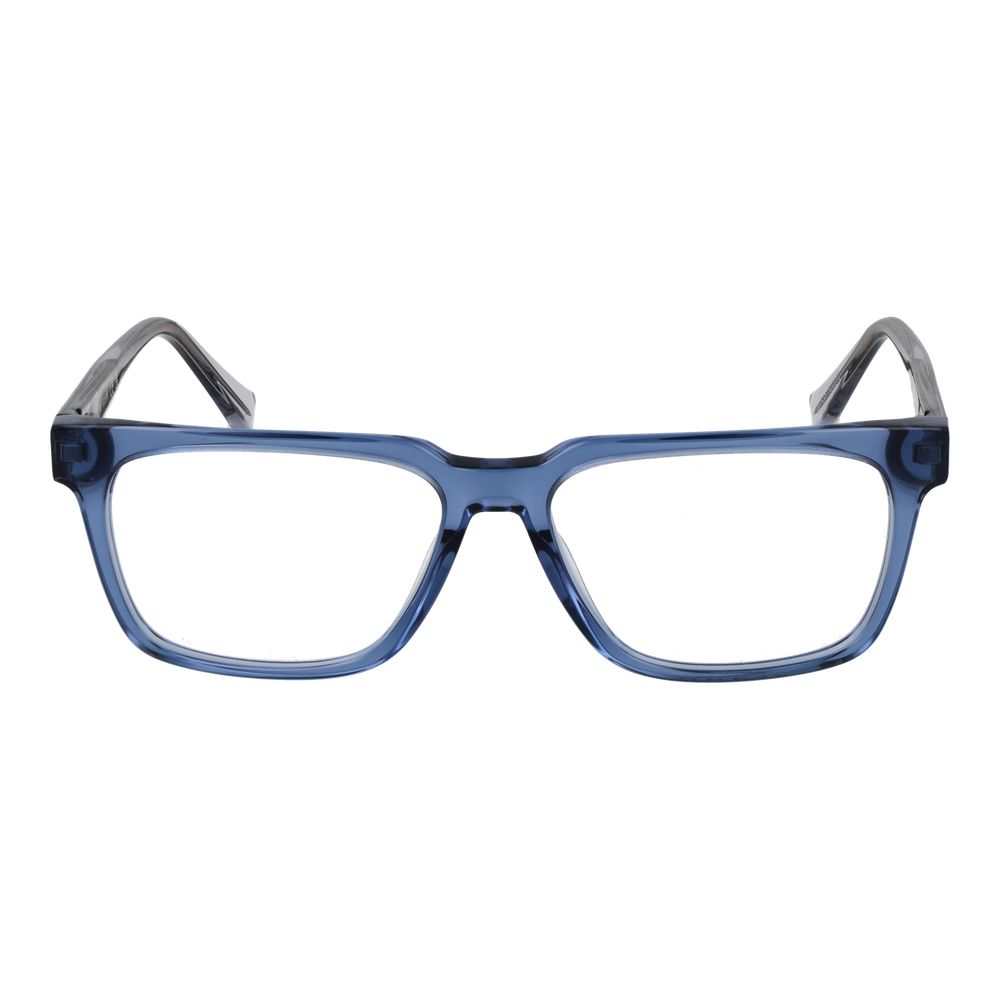 Guess Men's Optical Glasses – Blue Rectangle Frame, 53mm